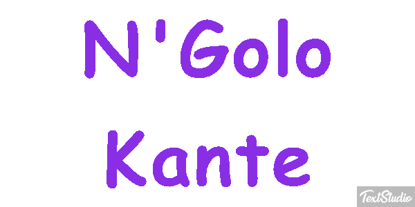 N'Golo Kanté Efeito do texto