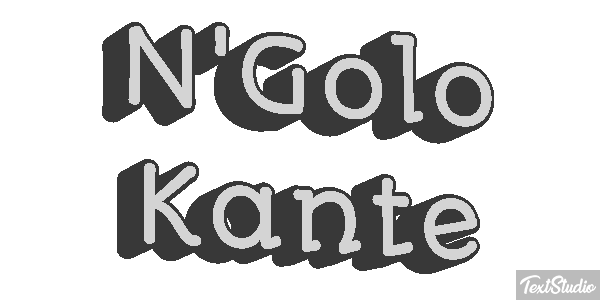 N'Golo Kanté Efeito do texto