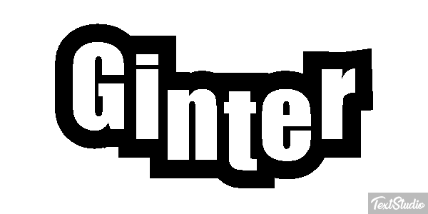 Ginter Efekt tekstowy