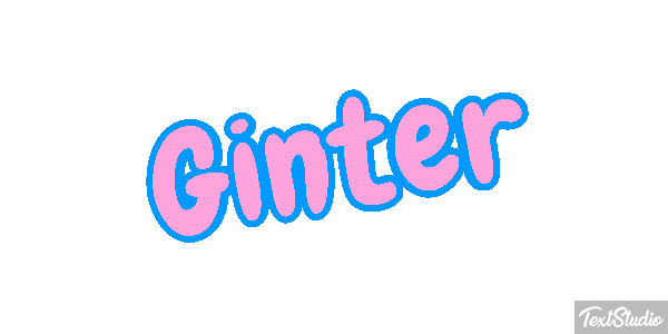 Ginter Efekt tekstowy