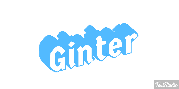 Ginter Efekt tekstowy