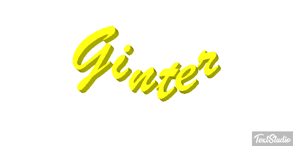Ginter Efekt tekstowy