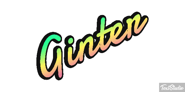Ginter Efekt tekstowy