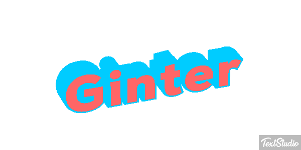 Ginter Efekt tekstowy