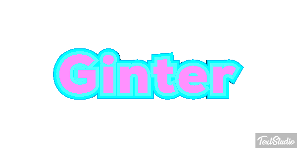 Ginter Efekt tekstowy