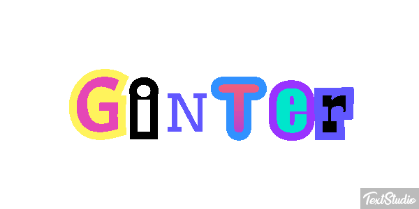 Ginter Efekt tekstowy
