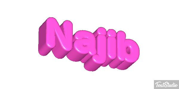 Najib Text effect