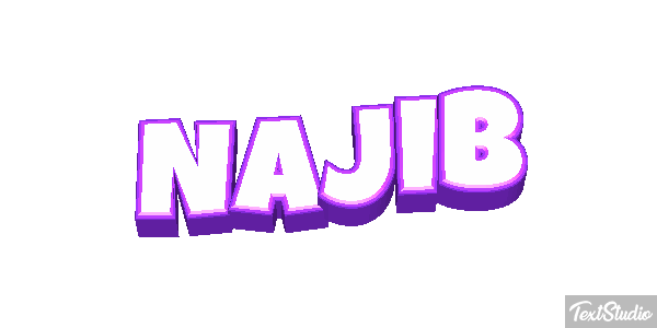 Najib Text effect