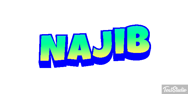 Najib Text effect