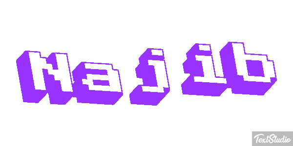 Najib Text effect
