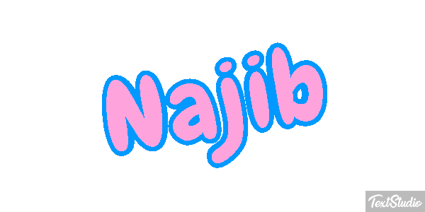 Najib Text effect