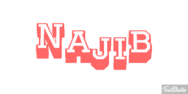 Najib Text effect