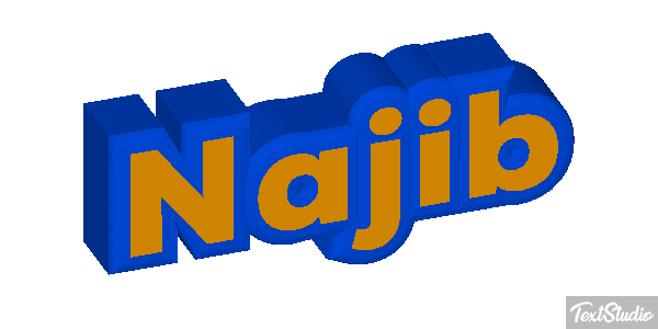 Najib Text effect