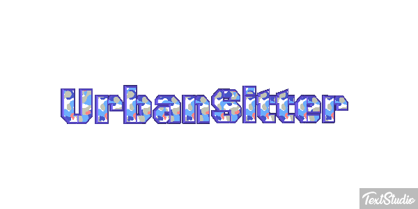UrbanSitter Efekt tekstowy