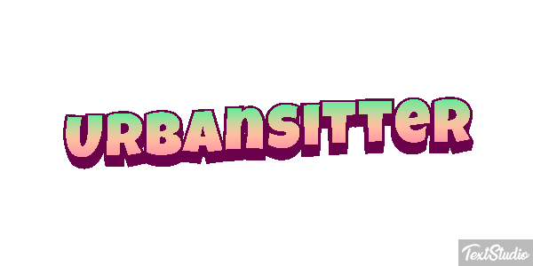 UrbanSitter Efekt tekstowy