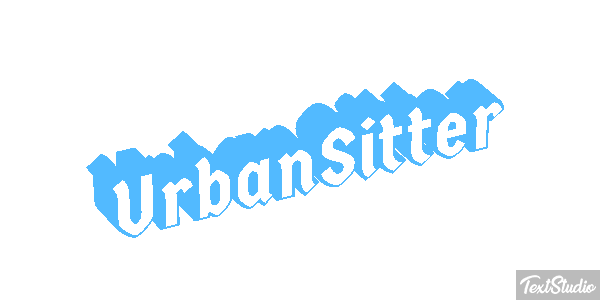 UrbanSitter Efekt tekstowy