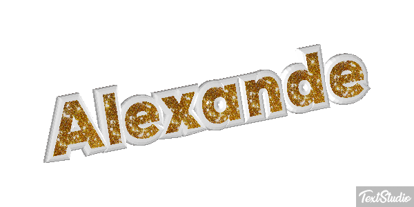 Alexande Text effect