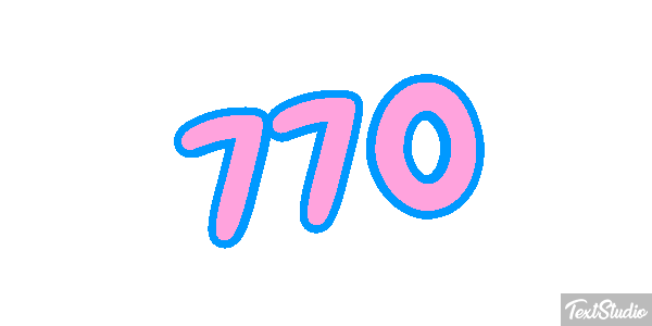 770 Efekt tekstowy