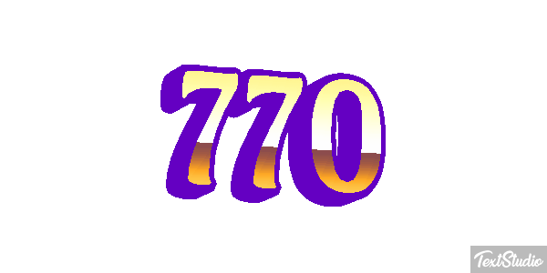 770 Efekt tekstowy