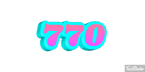770 Efekt tekstowy