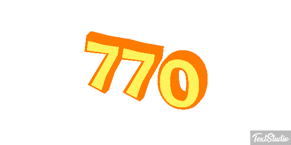 770 Efekt tekstowy