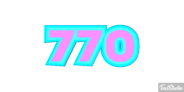 770 Efekt tekstowy