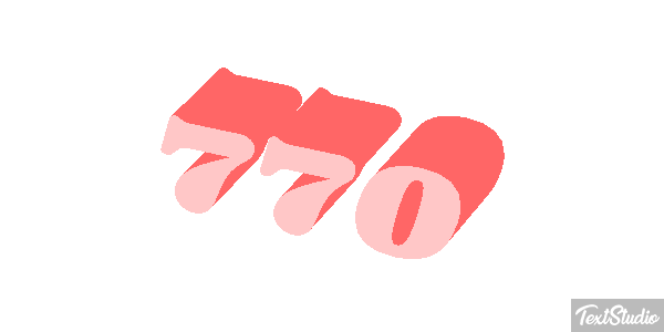 770 Efekt tekstowy