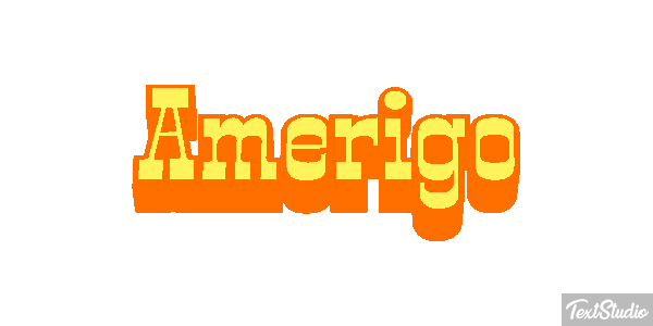 Amerigo Text effect