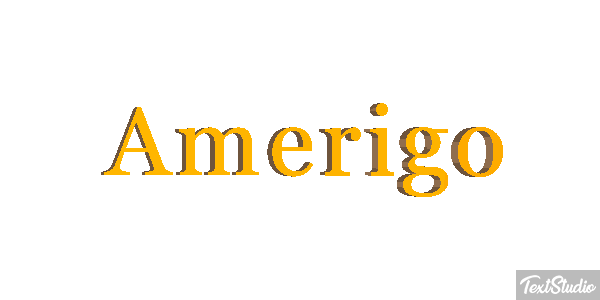 Amerigo Text effect