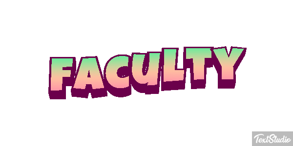 Faculty Effetto testo