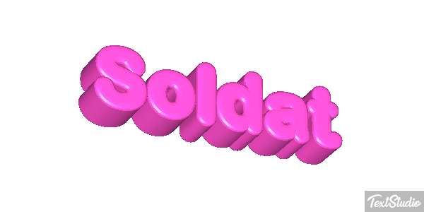 Soldat Текстовый эффект