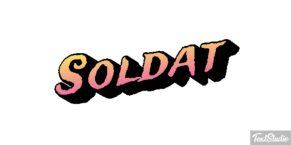 Soldat Текстовый эффект