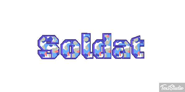 Soldat Текстовый эффект