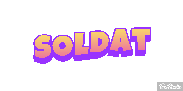 Soldat Текстовый эффект