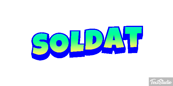 Soldat Текстовый эффект