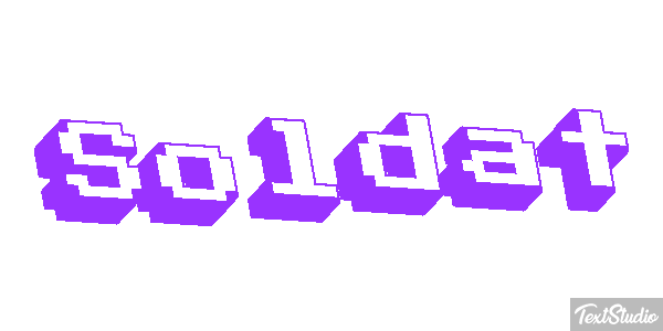 Soldat Текстовый эффект