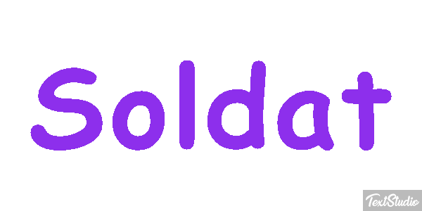 Soldat Текстовый эффект