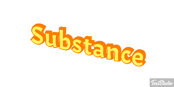 Substance Effet de texte