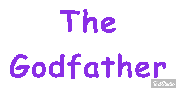 The Godfather Texteffekt