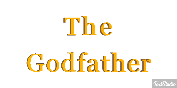 The Godfather Texteffekt