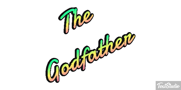 The Godfather Texteffekt