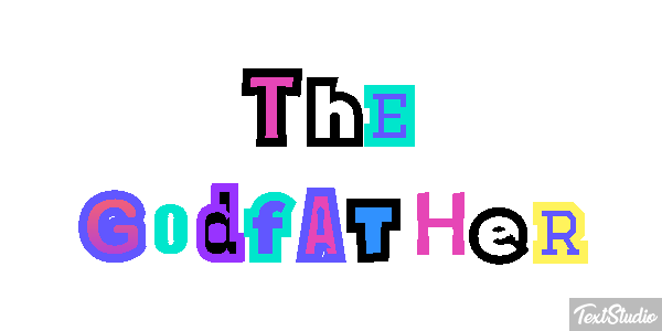 The Godfather Texteffekt