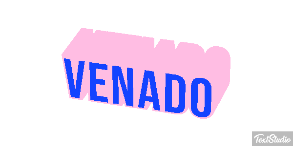 Venado Efecto de texto