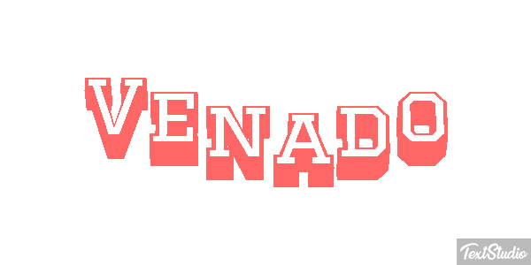 Venado Efecto de texto