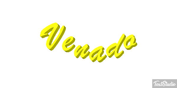 Venado Efecto de texto