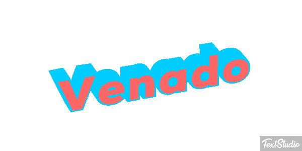 Venado Efecto de texto
