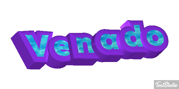 Venado Efecto de texto