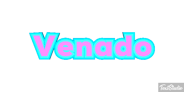 Venado Efecto de texto