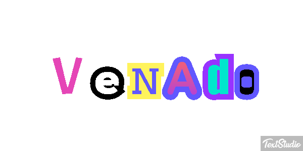 Venado Efecto de texto