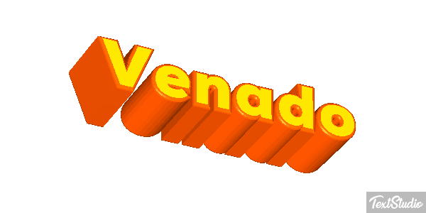 Venado Efecto de texto
